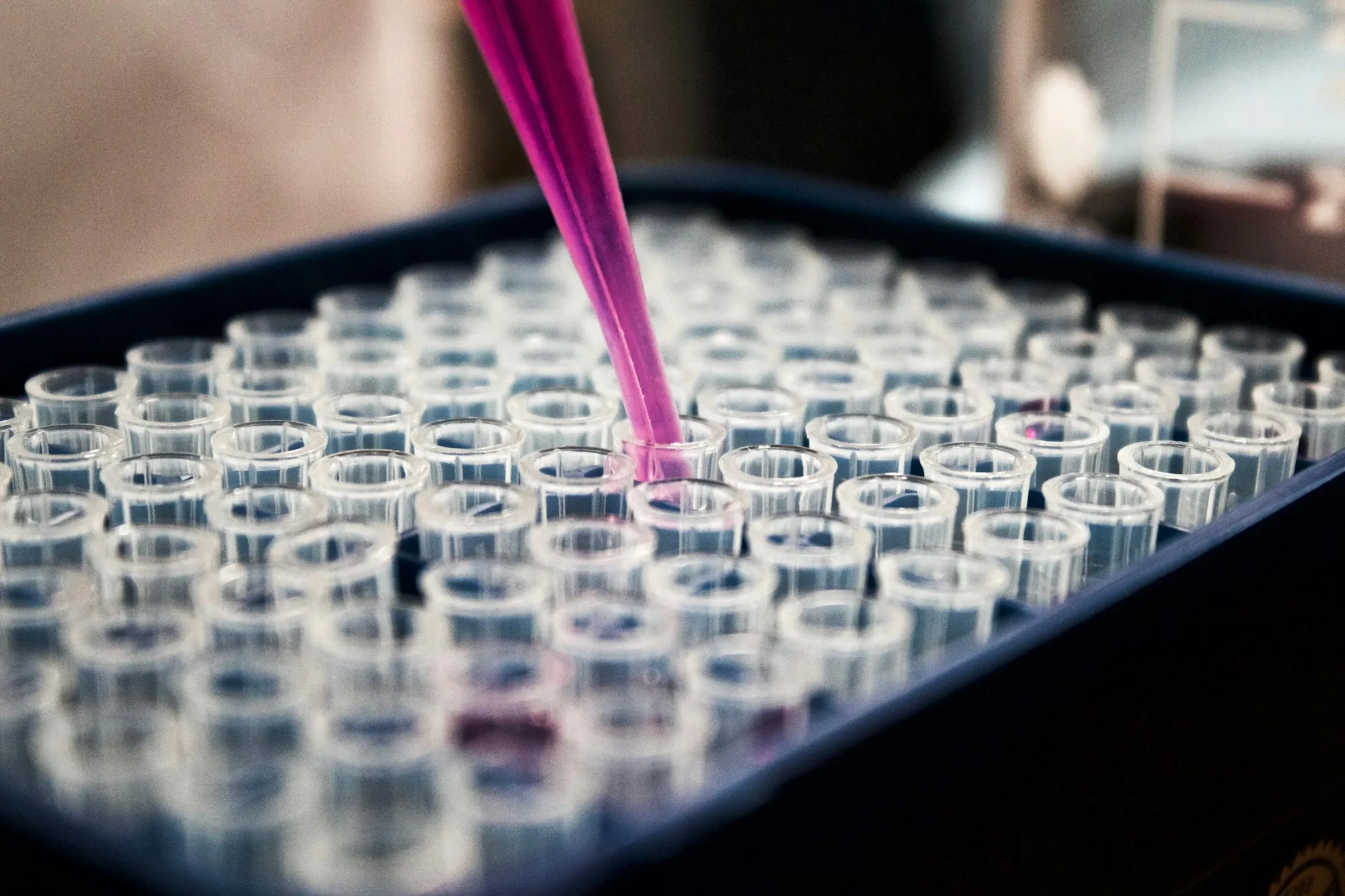 Water Testing & Analysis in Fountain Valley Liquid samples being filled into test tubes